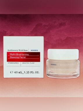 Korres Wild Rose Apothecary Night Brightening Sleeping Facial